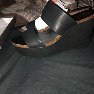 Wedge sandals size 11 (cut small like a size 10)